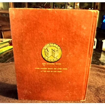 Wonder Book Hoppy The Puppy By Barbara S. Bates 1950 Great Shape