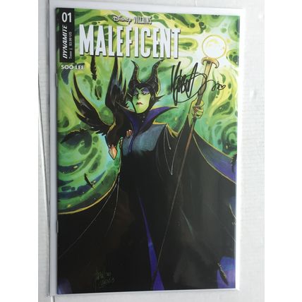 2023 Dynamite Comics Disney Villains Maleficent Mirka Andolfo Variant #1 Signed
