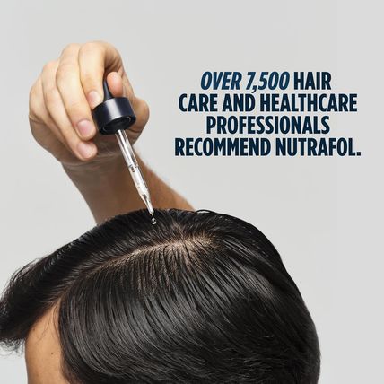 Nutrafol Men'S Hair Serum, Clinically Tested to Support Visibly Thicker Hair and