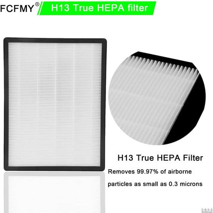 2 Packs Alexapure Breeze Filter Replacement Set Compatible with AP-B102, 3049 Ai