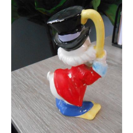 Walt Disney Prod. Scrooge McDuck Banishing Cane Figurine 5"