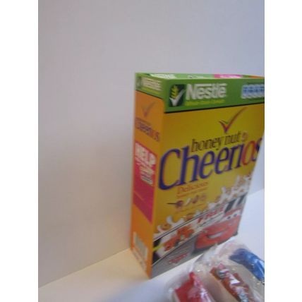 Nestle 2006 Honey Nut Cheerios Light Speeder Cars Cereal Box & Set 6 Sealed Cars