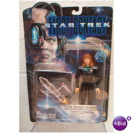 STAR TREK ' FIRST CONTACT ' DR. BEVERLY CRUSHER action figure
