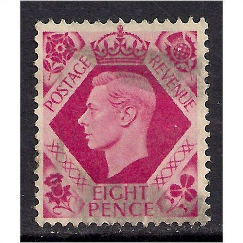 GB 1939 KGV1 8d Bright Carmine Stamp SG 472.(G397 )