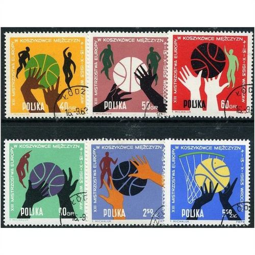 1963 Michel 1418/1423 - cancelled