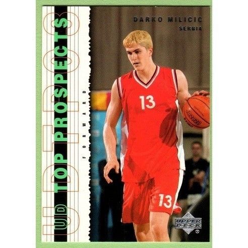 2003-04 UD Top Prospects #56 Darko Milicic
