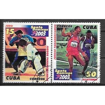 Cuba N° 4091/92 OBLITERE ( USED )