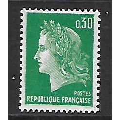 FRANCE 1967 30c GREEN SG 1843 M MINT#