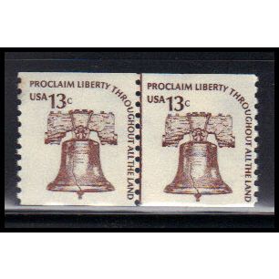 1618 13c Liberty Bell Just Clears MNH CLP KA9248