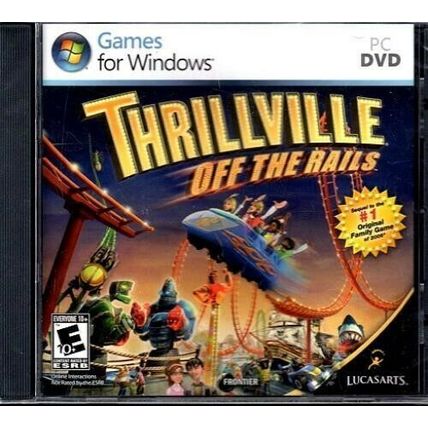 Thrillville: Off the Rails (PC-DVD, 2011 Edition) Windows - NEW DVD in SLEEVE