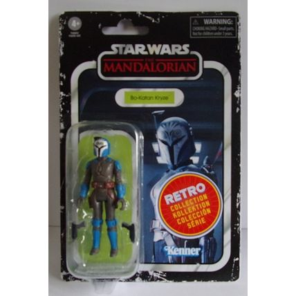 STAR WARS The Mandalorian ' RETRO COLLECTION ' BO-KATAN KRYSE figure