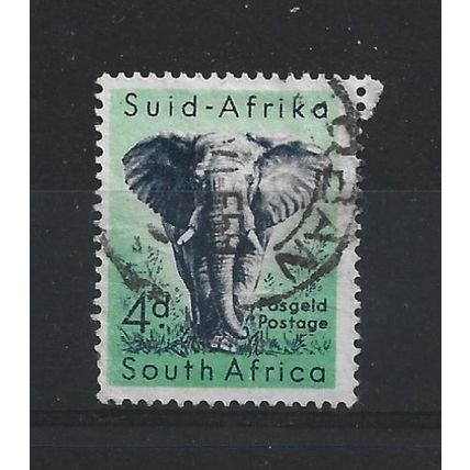 SouthAfrica.SG156 4d African Elephant,Fine Used.Sept23a