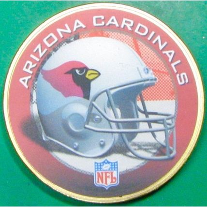 NFL Arizona Cardinals. Challenge Coin, Souvenir. 08a.