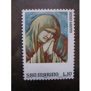 San Marino 1975 - Frescoes by Giotto / The Lamentation - MNH**