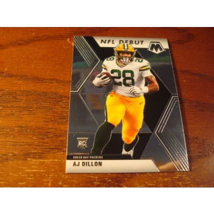 2020, Panini, 5-Premium Rc Cards, AJ DILLON Rc, Packers
