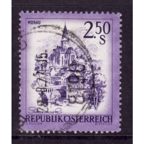 AUSTRIA 1973 SG 1679 VIEWS 2s 50 MURAU STYRIA FINE USED#