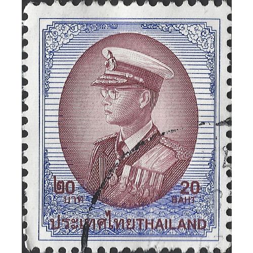 THAILAND, King Bhumibol Adulyadej, blue 1997, 20B