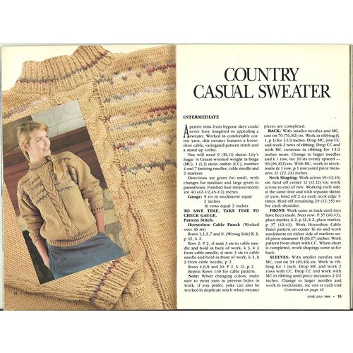 The Workbasket and Home Arts Magazine July 1989 Country Crafts Needlework Recipe
