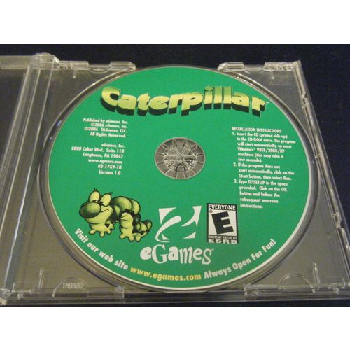 Caterpillar (PC, 2006) - Disc Only!!!!