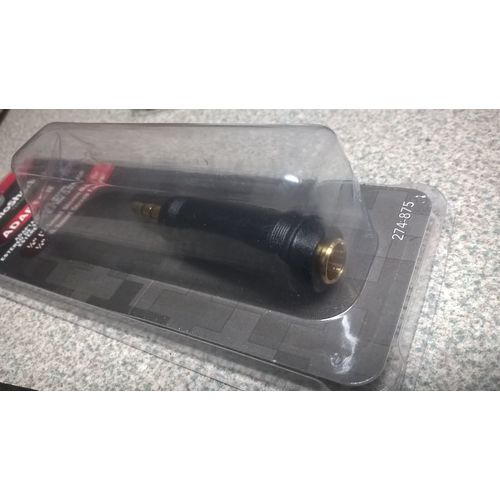 1/4 6.35mm Female Stereo Jack to 1/8 3.5mm Male Stereo Plug RadioShack 274-875