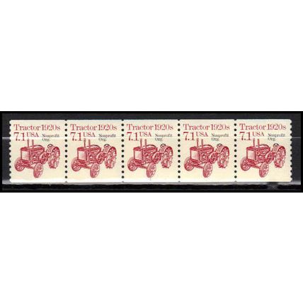 2127a 7.1c Tractor Very Fine MNH Dry Gum PNC 1/5 X0795