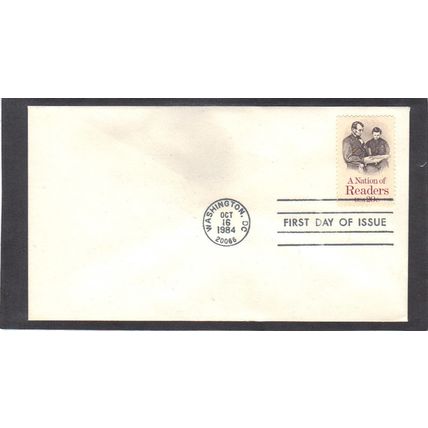 FDC 2106 20c Readers (No Cachet-U/A) CV40739