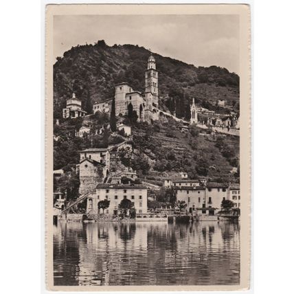 Postcard Morcote, Lake Lugano, Switzerland. Unposted