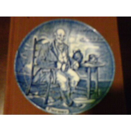 Wedgwood mini decorative plate The Farmer