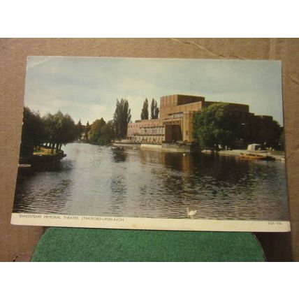 SHAKESPEARE MEMORIAL THEATRE STRATFORD UPON AVON unused postcard by Jarrold =