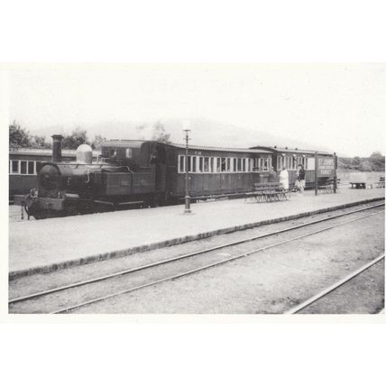 Fenella 1894 Victorian Build Ramsey Coach St Johns Station Isle Of Man Train Pos