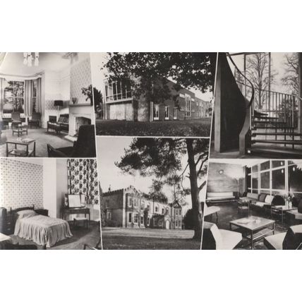 Uplands Conference House Hotel Four Ashes Bucks Postcard