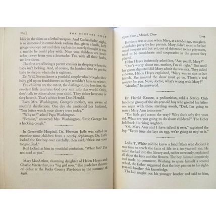 FOR DOCTORS ONLY 1950 HC by DOCTOR FRANCIS LEO GOLDEN shop talk humor