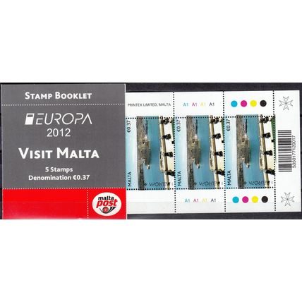 Malta 2012 Yvert Carnet 1652 Neuf ** Cote (2017) 5.75 € Europa CEPT Tourisme