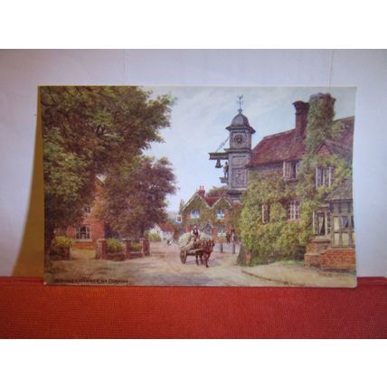 ABINGER HAMMER, Dorking, Surrey by A R Quinton used postcard by J. Salmon =