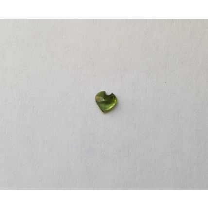 MJ's Gem Sale - 4x4 mm - .30ct Heart - Natural - Green - Tourmaline