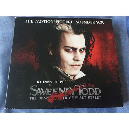 SWEENEY TODD ~ The Motion Picture Soundtrack (20-Track OST CD with Lyric book)