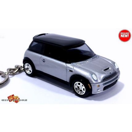 RARE KEYCHAIN SILVER BLACK BMW MINI COOPER CUSTOM Ltd LIMITED GREAT GIFT