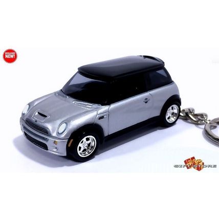 RARE KEYCHAIN SILVER BLACK BMW MINI COOPER CUSTOM Ltd LIMITED GREAT GIFT
