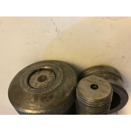 WILSON .312"X.750" RECTANGLE PUNCHES & DIES,EM