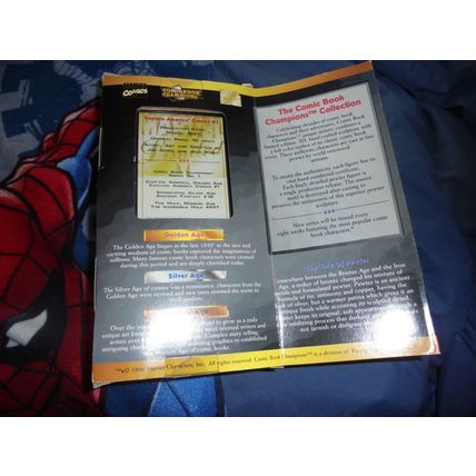 CAPTAIN AMERICA PEWTER Comic Book Champions! MINT!! For the Collector!! $35.00