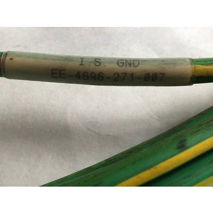 NEW FANUC EE-4696-271-007 CABLE I.S.GND, IISOL REV D CABLE,Ag
