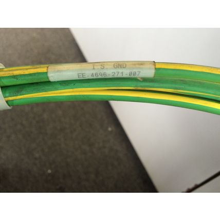 NEW FANUC EE-4696-271-007 CABLE I.S.GND, IISOL REV D CABLE,Ag