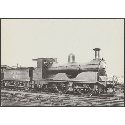 Southern Railway 0-4-2 No 628 - J Arthur Dixon Postcard