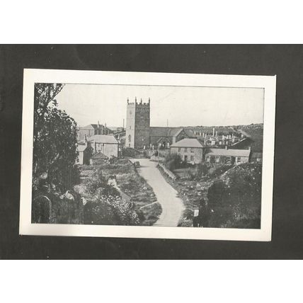 Postcard Cornwall Zennor Village