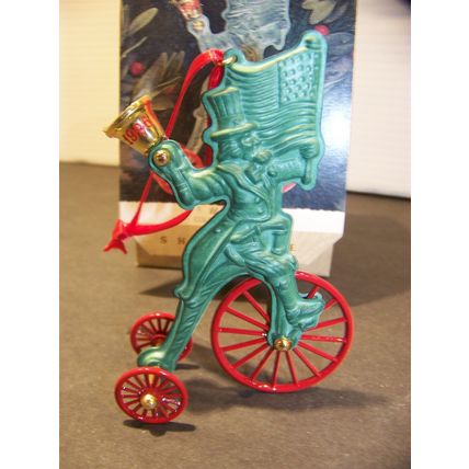 Hallmark Uncle Sam Turn of the Century Parade Keepsake Ornament 1996 Diecast