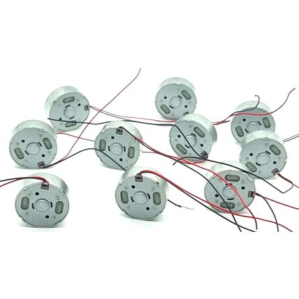 RF 400CA MOTOR 12 Volt 8,000 rpm's CD DVD FAN TOYS ETC X10 NEW REPLACEMENT MOTOR