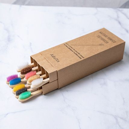 Bamboo Toothbrush Hotel Bamboo Charcoal Disposable Soft-bristle Toothbrush
