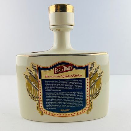 American Revolution Bicentennial 1776-1976 Whiskey Bottle Illinois Early Times