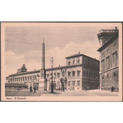 Il Quirinale, Roma, 1941 - Serta Cartolina