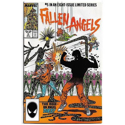 Fallen Angels #5 (1987) *Marvel Comics / Limited Series / Sunspot / Moon Boy*